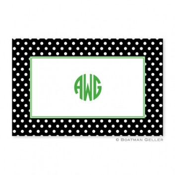 Laminated Placemat - Polka Dot