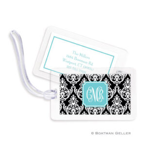 Luggage Tags - Madison Damask