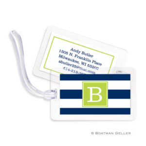 Luggage Tags - Awning Stripe