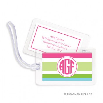 Luggage Tags - Espadrille Preppy