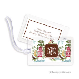 Luggage Tags - Chinoiserie Autumn