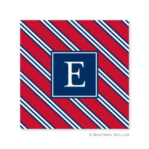 Coaster - Repp Tie Red & Navy