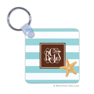 Keychain - Stripe Starfish