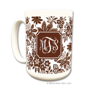 Mugs - Classic Floral Brown