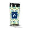 Travel Tumbler - Pineapple Repeat Teal