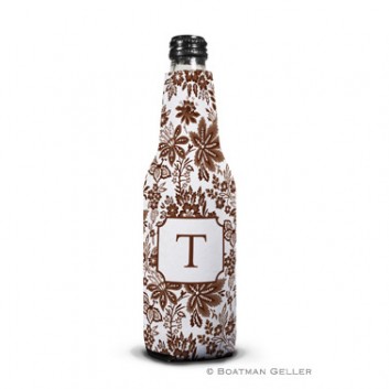 Koozie - Classic Floral Brown