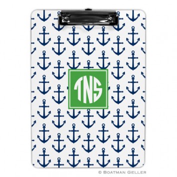 Clipboard - Anchors Navy