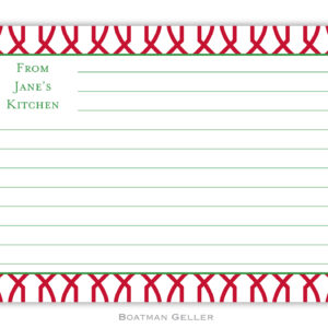 Recipe Cards - Trellis Reverse Cherry