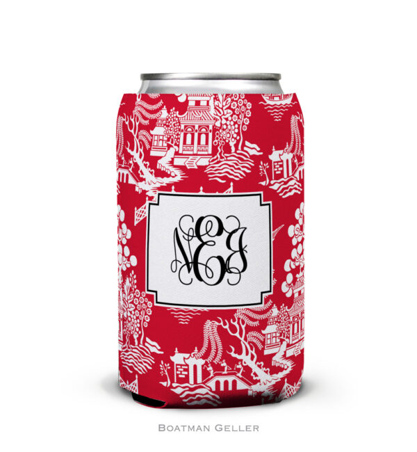 Koozie - Alex Houndstooth Red