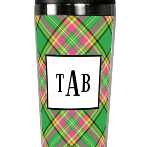 Travel Tumbler - Preppy Plaid