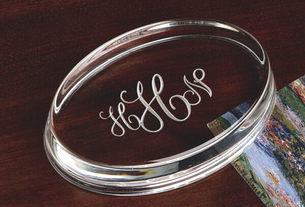 Ellipse Paperweight